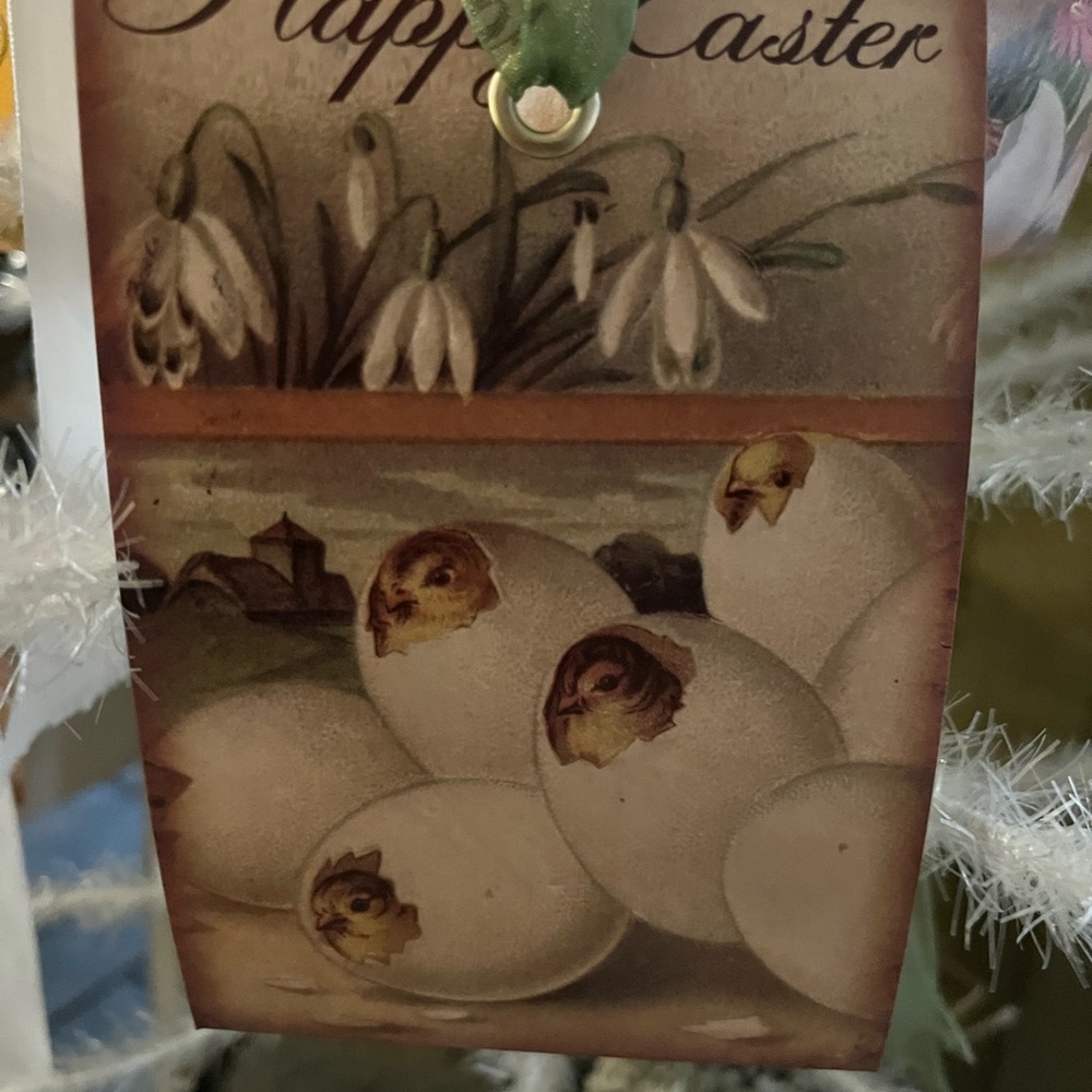 Vintage Kathryn Clarke Easter Hanging Decor - Picture 10 of 16